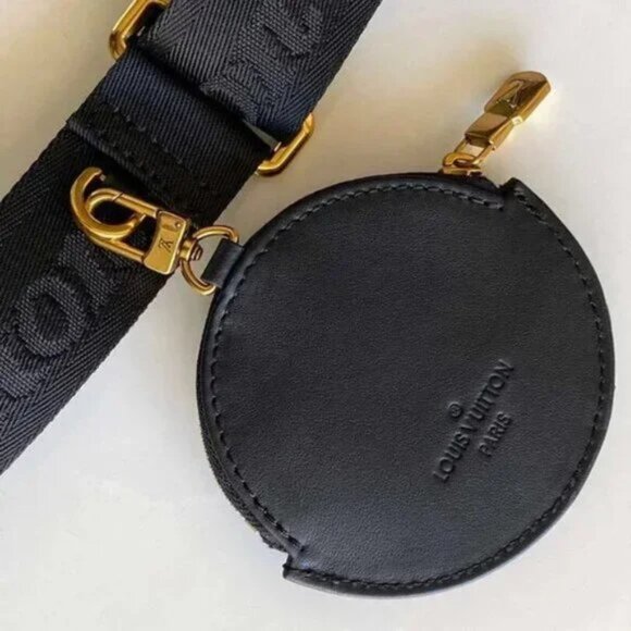 Louis Vuitton Bags Louis Vuitton Calfskin Wave Multi Pochette Black